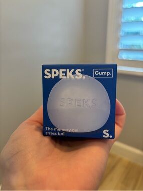 SPEKS Blue Memory Gel Stress Ball Gump
